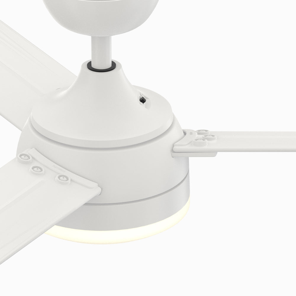 Xeno Wet Outdoor Ceiling Fan with Light
