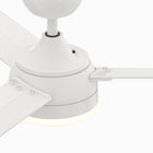 Xeno Wet Outdoor Ceiling Fan with Light