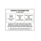 Xeno Wet Outdoor Ceiling Fan with Light