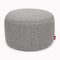 Point Pouf Ottoman  option Grid Stone Mingle / Large: 27.6 in diameter