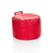 Point Pouf Ottoman  option Red / Small: 20 in diameter