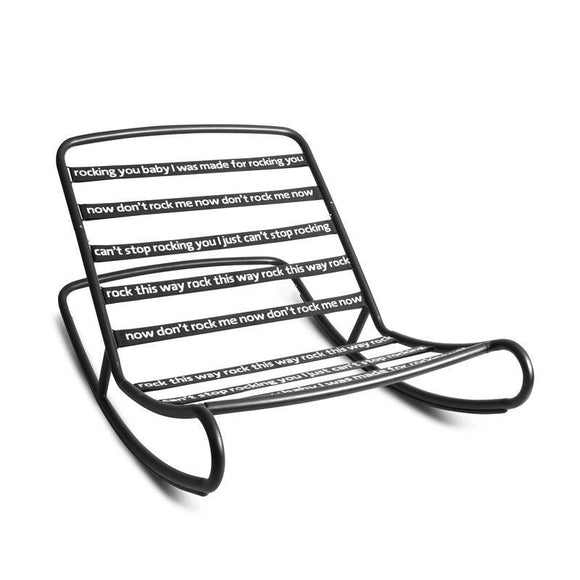 Rock n' Roll Outdoor Rocking Chair