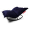 Rock 'n Roll Rocking Chair  option Blue