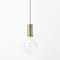 Cone Small Pendant Light  option Brass