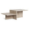Distinct Coffee Table  option Travertine
