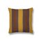 Grand Pillow  option Lime / Bright Blue / Chocolate Stripes