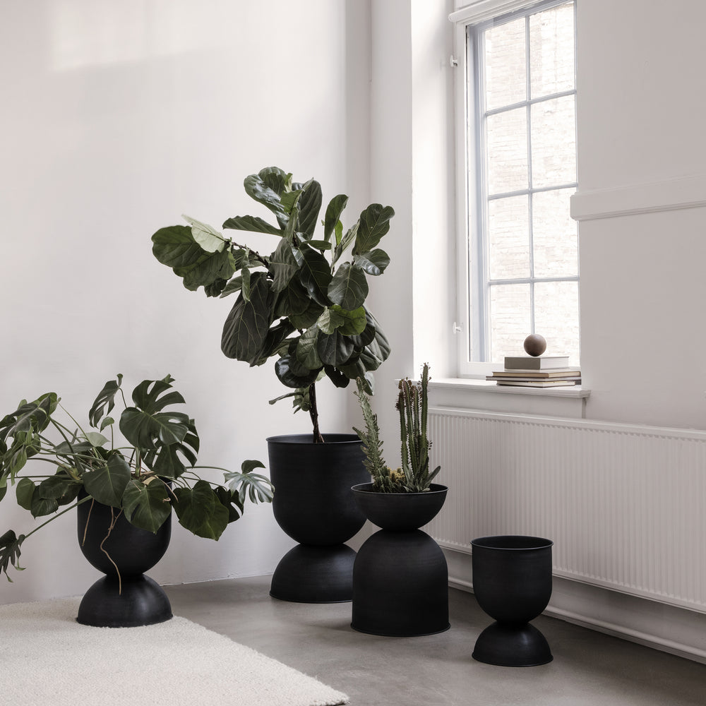 ferm living mus plant pot Ferm Living - Hourglass Pot - Large