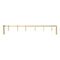 Kitchen Rod  option Brass