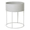 Round Plant Box  option Light Grey