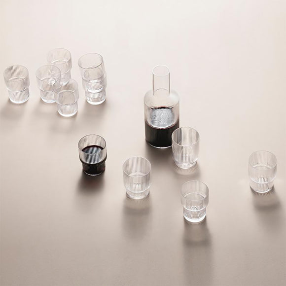 Ripple Drinking Glasses Set of 4 – Sercy+Co