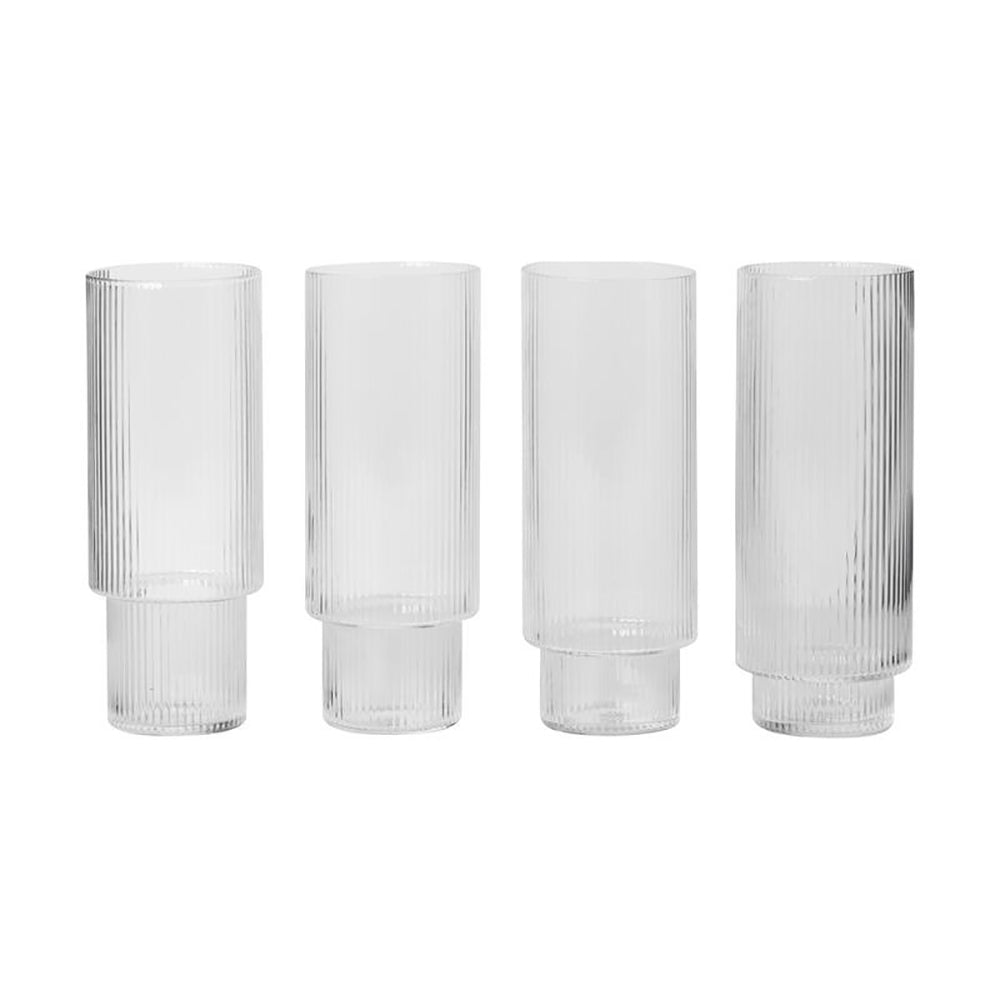 Ripple Long Drink Glass (Set of 4)