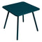 Luxembourg Square Dining Table  option Acapulco Blue (Textured)