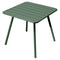 Luxembourg Square Dining Table  option Cedar Green (Textured)