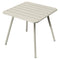 Luxembourg Square Dining Table  option Clay Grey (Textured)