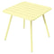Luxembourg Square Dining Table  option Frosted Lemon (Textured)