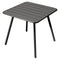 Luxembourg Square Dining Table  option Liquorice (Textured)
