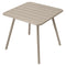 Luxembourg Square Dining Table  option Nutmeg (Speckled Textured)