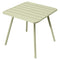 Luxembourg Square Dining Table  option Willow Green (Speckled Textured)