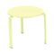 Alize Side Table  option Frosted Lemon (Textured)