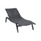 Alize Sunlounger  option Anthracite (Speckled Textured) - Stereo Fabric