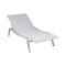 Alize Sunlounger  option Clay Grey (Textured) - Stereo Fabric