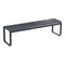 Bellevie Bench  option Anthracite (Speckled Textured)