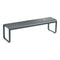 Bellevie Bench  option Storm Grey (Speckled Textured)