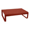 Bellevie Low Table  option Red Ochre (Textured)
