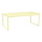 Bellevie Table  option Frosted Lemon (Textured)