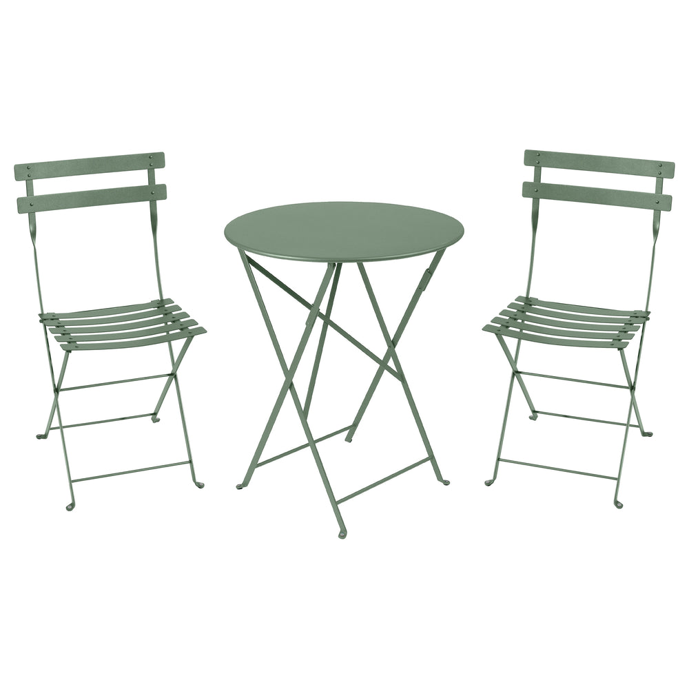 Bistro Chair & Round Folding Table Set