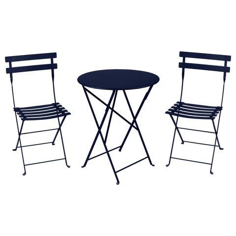 Bistro Chair & Round Folding Table Set