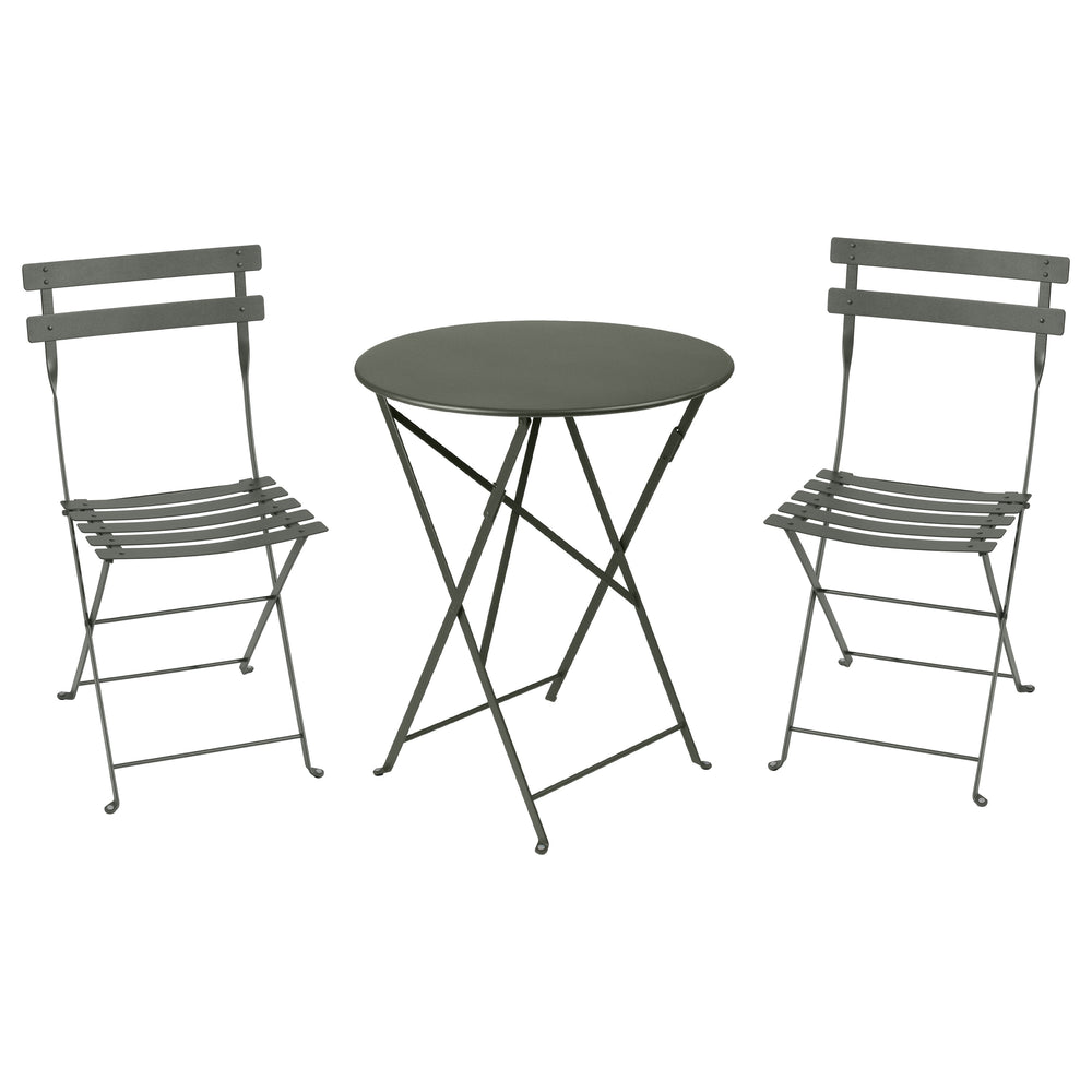 Bistro Chair & Round Folding Table Set