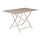 Bistro Rectangle Folding Table  option Nutmeg (Speckled Textured)