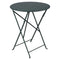 Bistro Round Folding Table  option Cedar Green (Textured)