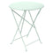 Bistro Round Folding Table  option Ice Mint (Textured)