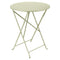 Bistro Round Folding Table  option Willow Green (Speckled Textured)