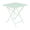 Bistro Square Folding Table  option Ice Mint (Textured)