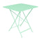 Bistro Square Folding Table  option Opaline Green (Textured)