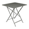 Bistro Square Folding Table  option Rosemary (Textured)