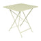 Bistro Square Folding Table  option Willow Green (Speckled Textured)