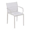 Cadiz Armchair  option Clay Grey (Textured) - Stereo Fabric