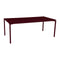 Calvi Dining Table  option Black Cherry (Textured)