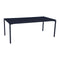 Calvi Dining Table  option Deep Blue (Textured)