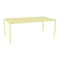 Calvi Dining Table  option Frosted Lemon (Textured)