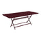 Caractere Rectangle Dining Table  option Black Cherry (Textured)