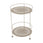 Guinguette Double Top Perforated Side Table