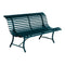 Louisiane Bench  option Acapulco Blue (Textured)