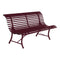 Louisiane Bench  option Black Cherry (Textured)