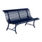 Louisiane Bench  option Deep Blue (Textured)