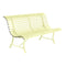 Louisiane Bench  option Frosted Lemon (Textured)